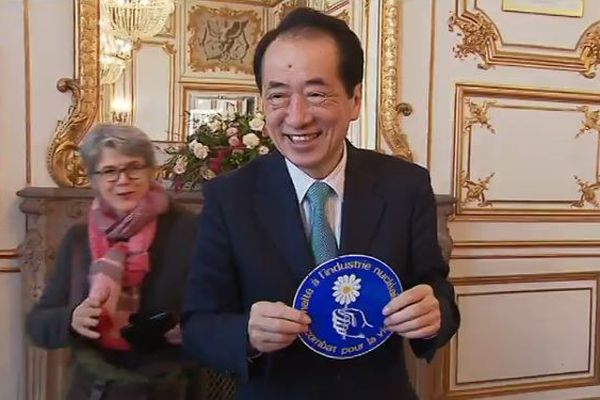 En visite, dans le Nord-Cotentin, l'ex-Premier ministre japonais Naoto Kan vient témoigner sept ans après la catastrophe nucléaire de Fukushima