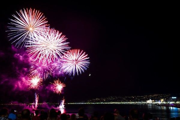 Feux d'artifice à Nice (2018)