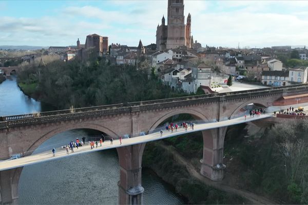 La plateforme permettra de relier le centre-ville au parc Pratgraussals.