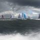 Départ de la 54ᵉ édition de la solitaire du Figaro à Ouistreham en Normandie.