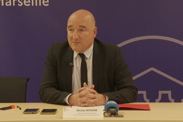 Mardi 6 février, Nicolas Bessone a tenu une conférence de presse au tribunal judicaire de Marseille.