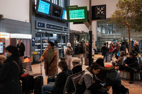 Le trafic sera fortement perturbé dans les gares françaises jeudi 19 janvier 2023, journée de mobilisation nationale contre la réforme des retraites.