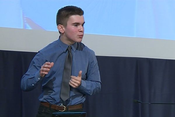 Corentin Luce, 1er prix du concours régional, participera à l'épreuve nationale