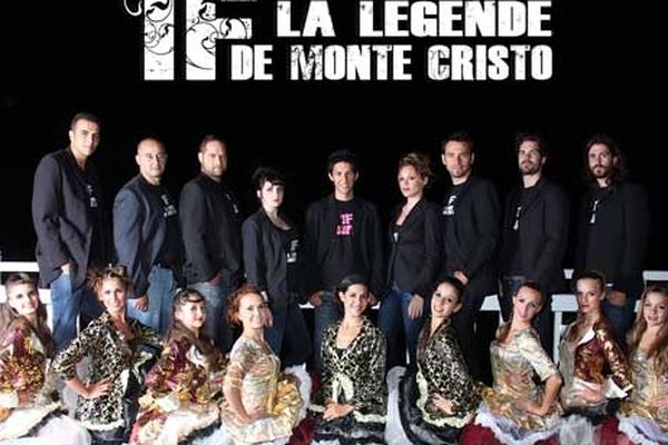 La troupe de "la légende de Monté Cristo"