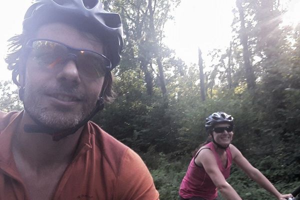 Le couple a déjà testé ses vélos lors d'un voyage de deux semaines aux Pays-Bas. 