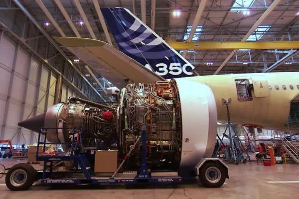 Le site Stelia Aerospace de Méaulte est spécialisé dans la fabrication des pointes avant d'avions Airbus