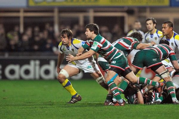 Stade Michelin, Clermont-Ferrand, 11 décembre 2011. L'ASM s'impose devant les Anglais de Leicester 30 à 12.