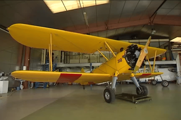 Boeing-Stearman PT-18 de Philippe Ciepiela à Beauvais (60)