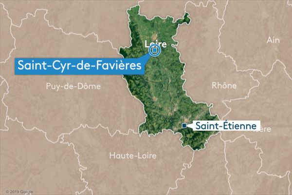 Un accident sur la RN7 s'est produit sur la commune de Saint-Cyr-de-Favières dans le nord du département de la Loire