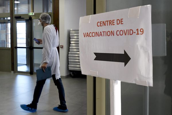 Centre de vaccination à Castanet en Haute-Garonne.