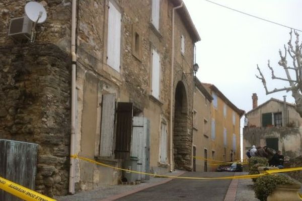 C'est dans cette maison que les deux corps ont été découverts à Chateauneuf de Gadagne.