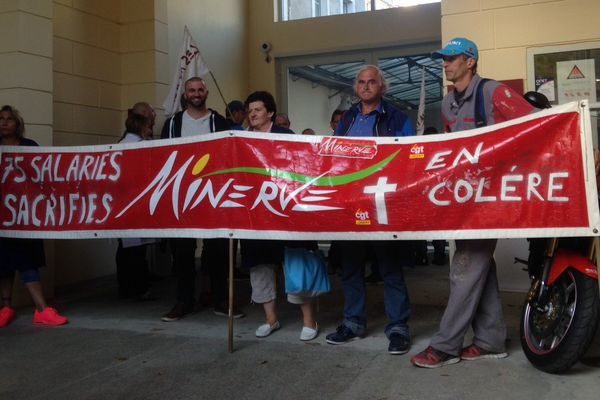 Les salariés de la conserverie Minerve continuent leur combat