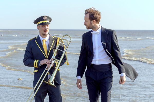 Le film "En fanfare" d'Emmanuel Courcol avec Pierre Lottin et Benjamin Lavernhe fera l'ouverture du Arras Film Festival 2024