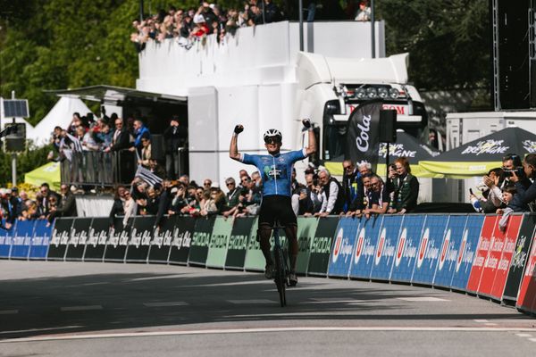 Le Breton Baptiste Veistroffer  remporte la 4e étape du Tour de Bretagne à la Gacilly