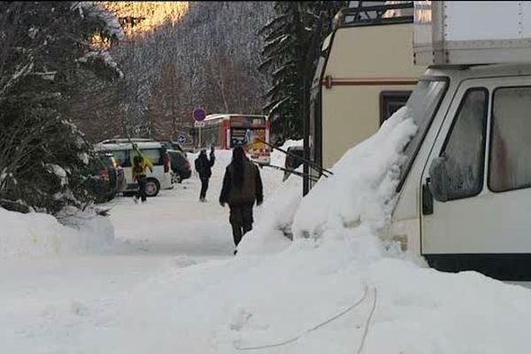 Le couple dormait dans un camion aménagé sur le parking des Grands-Montets