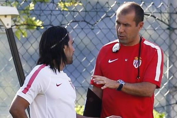 Leonardo Jardim, nouvel entraîneur en discussion avec Radamel Falcao