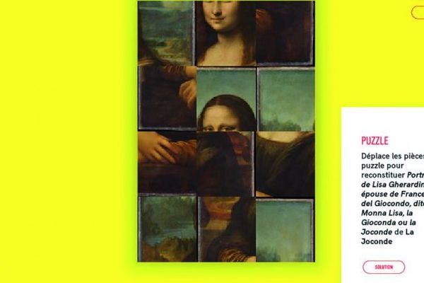 La Joconde façon puzzle : le tableau du Louvre sera rejoint par les œuvres nordistes dans le Musée numérique.