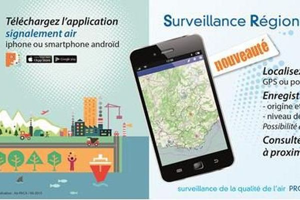 Signalement Air est une nouvelle application développée par Air PACA. Elle permet de signaler les mauvaises odeurs en temps réel.