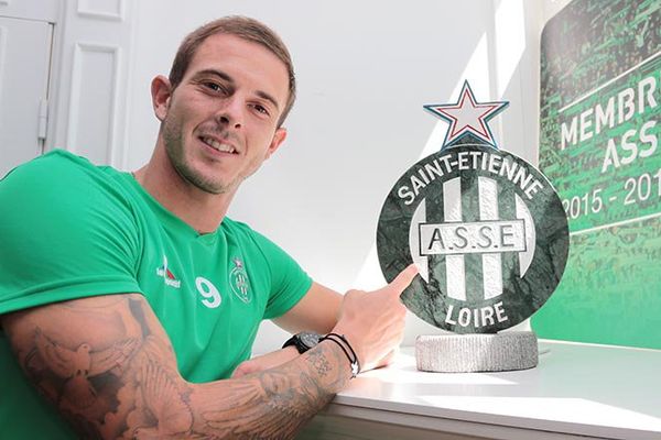 Nolan Roux n'a "pas hésité" à s'engager pour trois saisons à l'AS Saint-Etienne