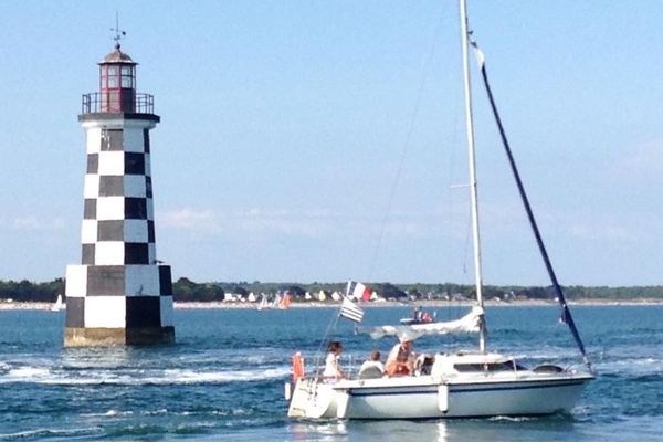 La tourelle des Perdrix à l’entrée des ports de Loctudy et l’île-Tudy (29)

