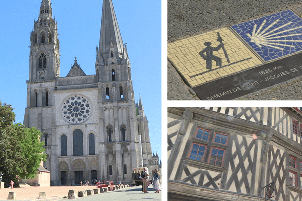 Chartres est connue pour sa cathédrale, mais c'est aussi une étape du chemin de Saint-Jacques de Compostelle.