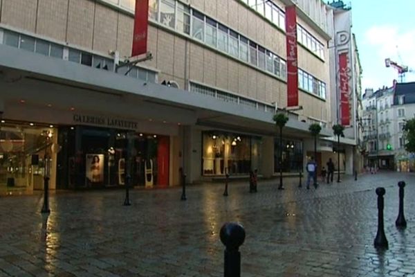 Quartier du centre où ont eu lieu les agressions. 