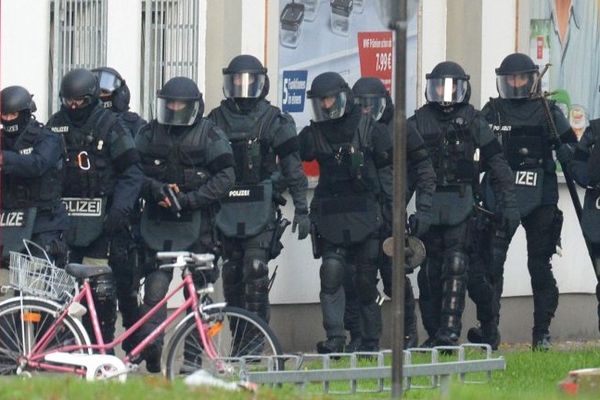 Les forces spéciales de la police allemande ont été mobilisées