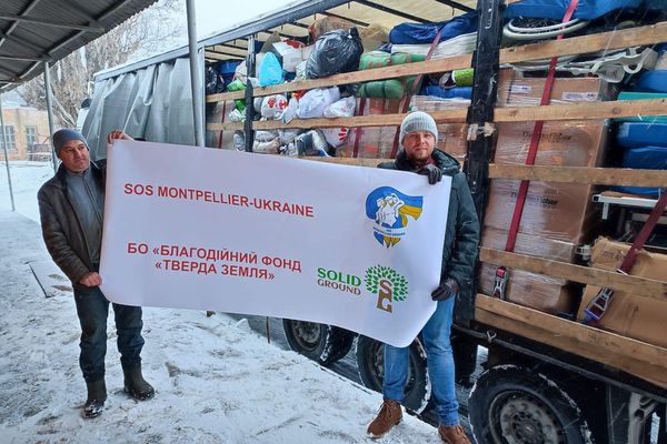 Les dons collectés à Montpellier sont envoyés en Ukraine.