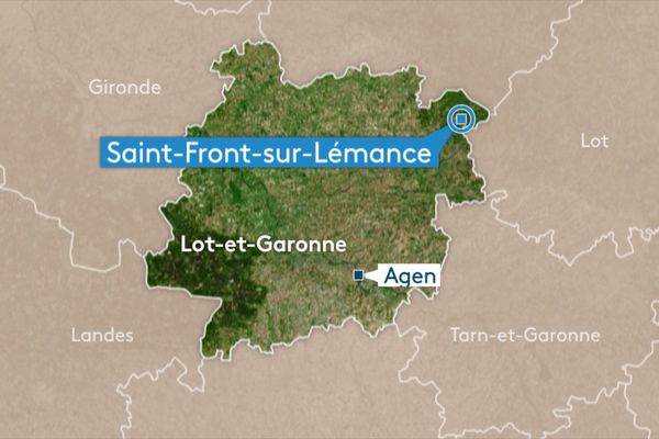 C'est sur la commune de Saint-Front-sur-Lémance que l'accident s'est produit. 