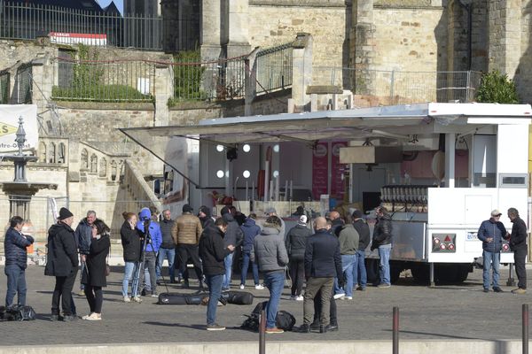 Les forains aux Jacobins au Mans, le 26 mars 2019