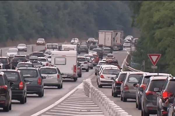 Les bouchons ont succédé aux bouchons jusqu'en milieu d'après-midi