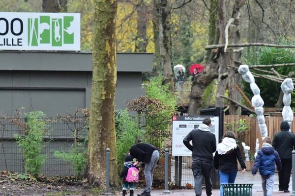 Le zoo de Lille a été fermé en raison de la vigilance orange pluie-inondations.