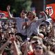 12 000 personnes sont attendues ce dimanche 26 mai 2024 place du Capitole où les joueurs du Satde toulousin brandiront la Coupe d'Europe de rugby au lendemain de leur victoire contre les Irlandais de Leinster.