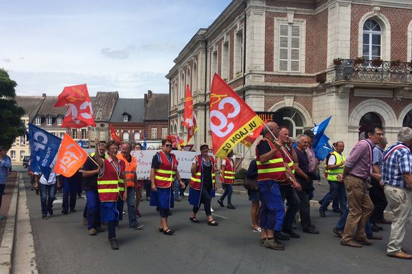 La manifestation a rassemblé quelques dizaines de personnes. 