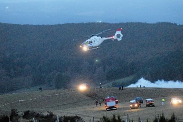 Les secours ont retrouvé le corps des deux dernières victimes à l'intérieur de la carlingue.