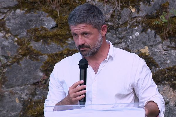 Jean-Félix Acquaviva, à Corte, en juin 2024.