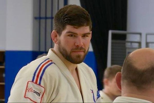 Cyrille Maret à l'entraînement à l'INSEP, en février 2016.