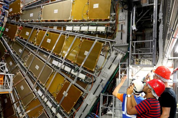 Le détecteur de particules Atlas, au Cern.