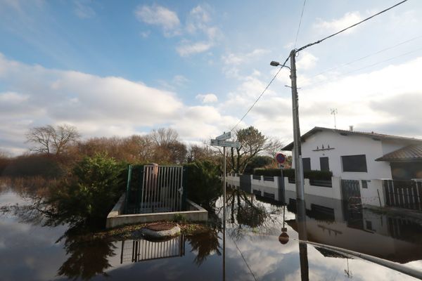 En janvier 2021, les Landes avaient déjà été touchées par des crues importantes.