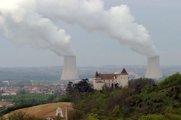 La centrale nucléaire de Golfech, dans le Tarn-et-Garonne