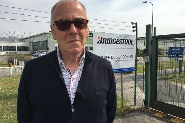 Philippe Lomme, ancien salarié de Bridgestone à Béthune