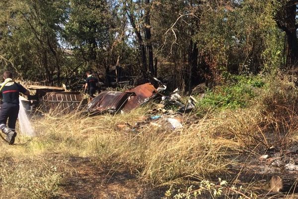 A 17h10 le feu était maîtrisé par les pompiers