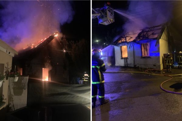 L'incendie s'est déclaré dans la nuit du vendredi 15 au samedi 16 septembre 2023, à Bruay-la-Buissière (Pas-de-Calais).