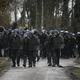 Déploiement des forces de l'ordre du 11 février, aux abords de la ZAD de la Crem'Arbre, une zone occupée par les opposants au projet d'autoroute de l'A69, dans le Tarn.