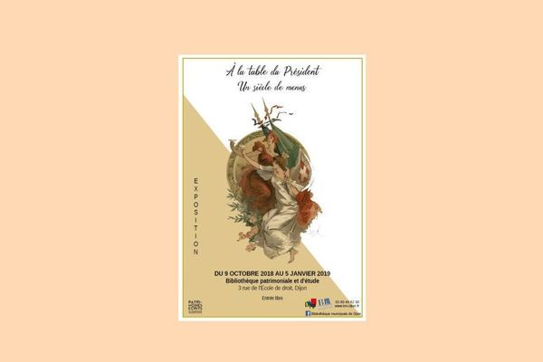 "A la table du Président : un siècle de menus", une exposition à découvrir du 9 octobre 2018 au samedi 5 janvier 2019.