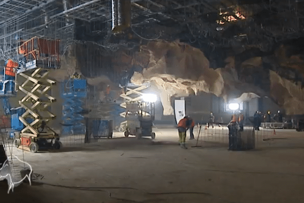 Caverne du Pont d'arc - chantier