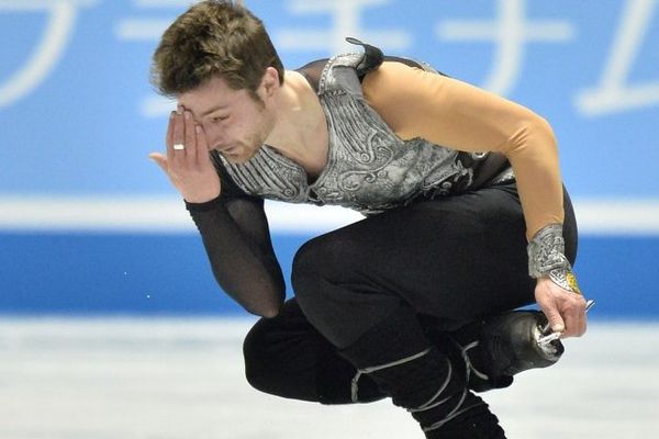 Brian Joubert au Japon en avril 2013