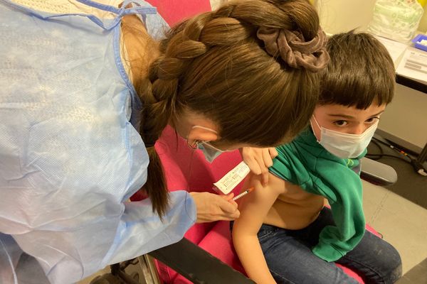 La vaccination des 5/11 ans à Vitré