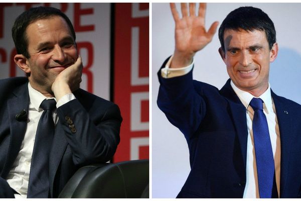 Hamon - Valls, le duel du second tour des primaires de la gauche.