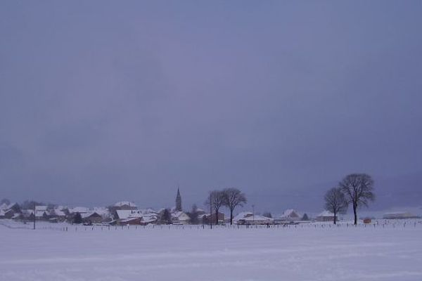 Arc-sous-Cicon en hiver